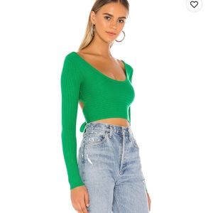SWEATER CROP TOP